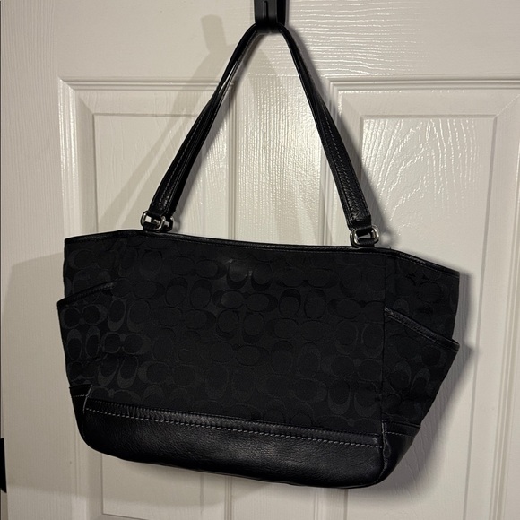 Coach Signature Park Carrie Tote Bag - Picture 2 of 15